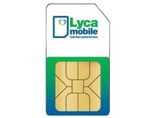 Sim card de LYCA MOBILE