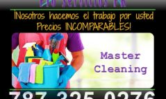 San Juan PR – Servicio de Limpieza  – 787-325-0276